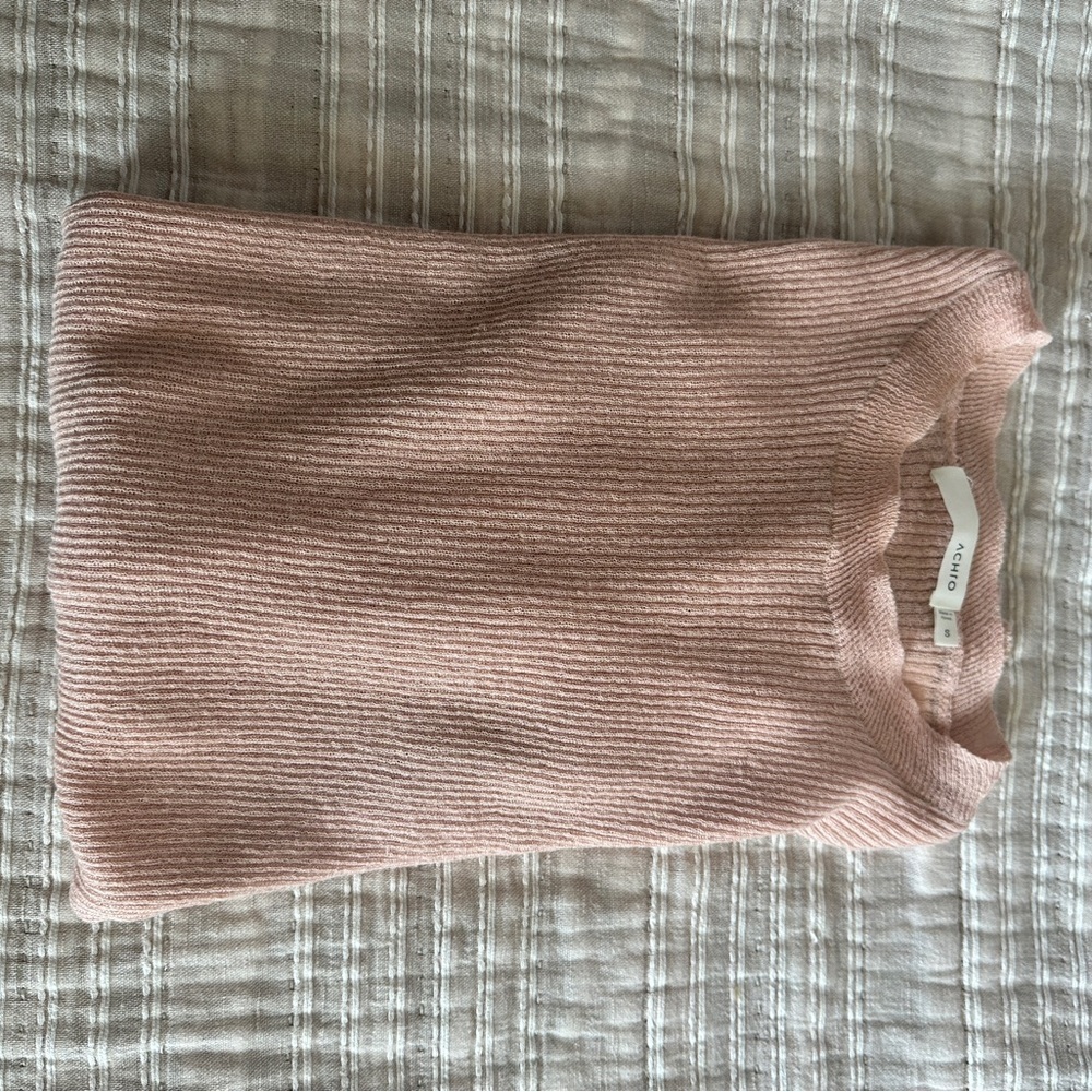 Achro pink Ribbed Sweater - Picture 6 of 6